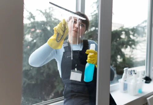 Nettoyage de vitres intérieures et extérieures à Saint-Jean-de-Sauves